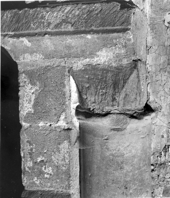 semicapitello - ambito umbro-laziale (secc. VIII/ IX)