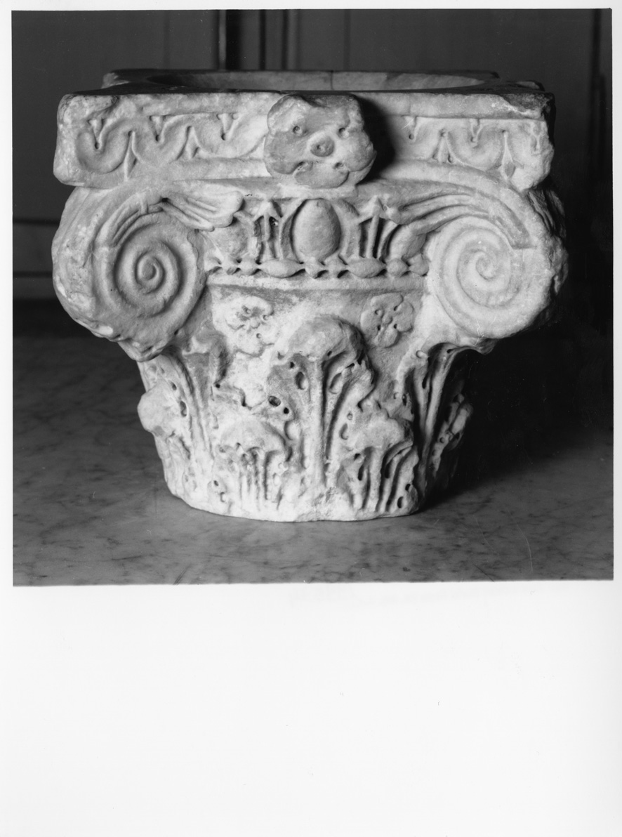 mortaio, frammento - ambito laziale (sec. II)