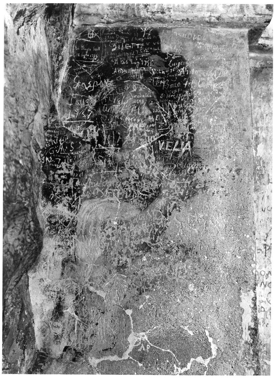 Santa Maria Maddalena penitente (dipinto, frammento) di Manente Vincenzo (attribuito) (sec. XVII)