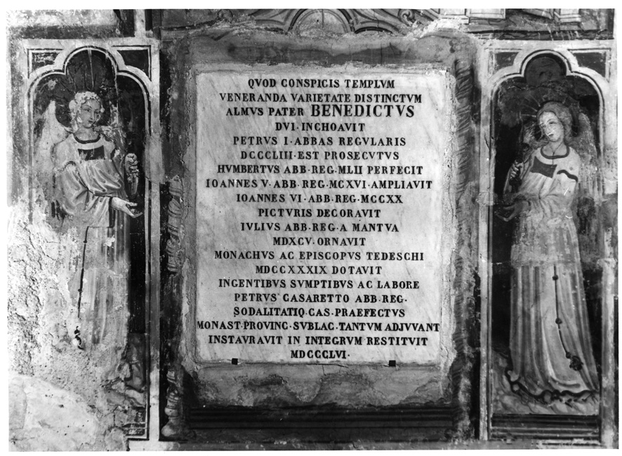 lapide commemorativa - ambito romano (sec. XIX)