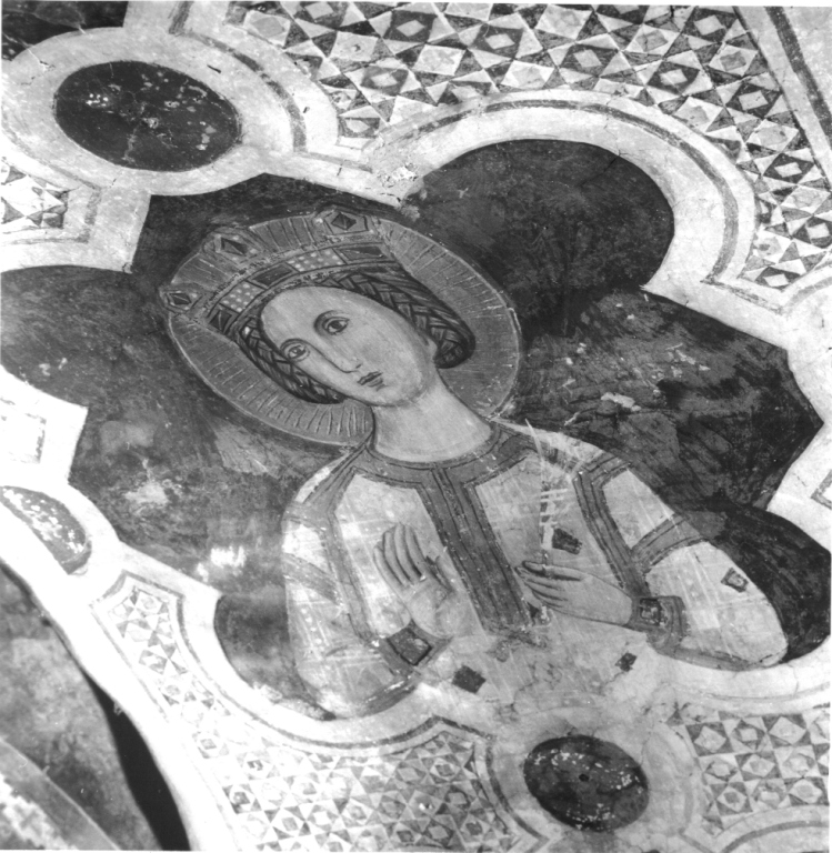 Santa martire (dipinto, ciclo) di Consulus (cerchia) (fine/ inizio secc. XIII/ XIV)