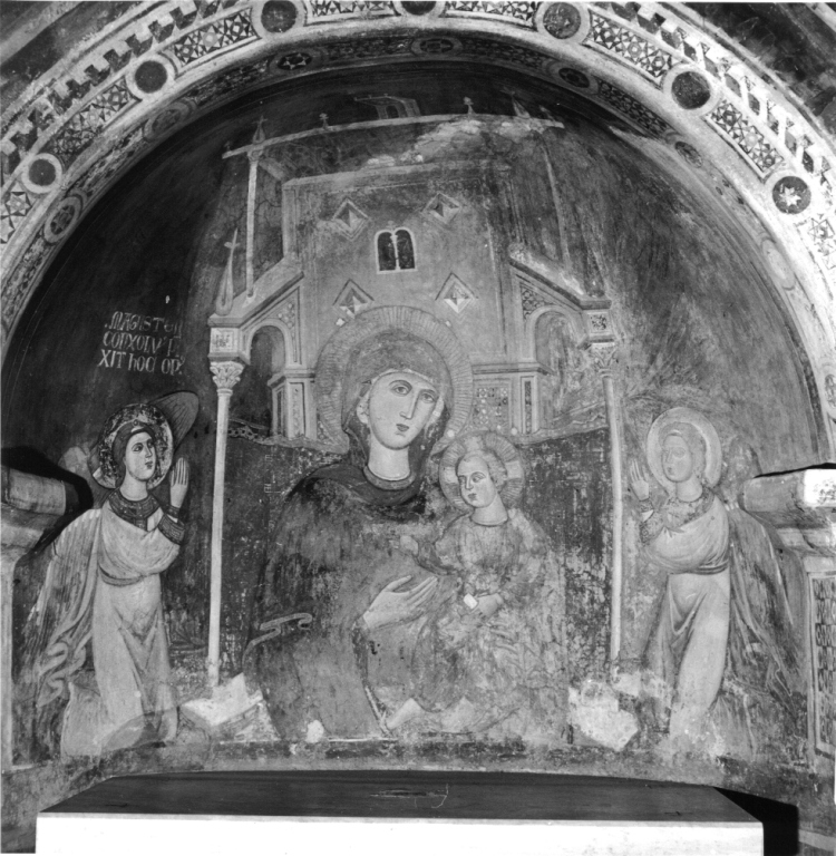 Madonna con Bambino e angeli (dipinto) di Consulus (fine/ inizio secc. XIII/ XIV)