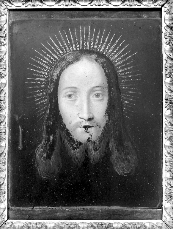 volto di Cristo (dipinto) - ambito italiano (?) (sec. XIX)