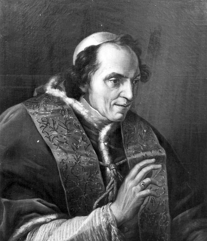 ritratto di papa Pio VII (dipinto) di Caricchia Marco (sec. XIX)