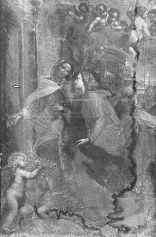 visitazione (dipinto) - ambito italiano (sec. XVII)