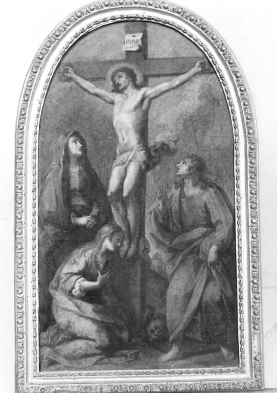 crocifissione di Cristo (dipinto) - ambito romano (sec. XVII)