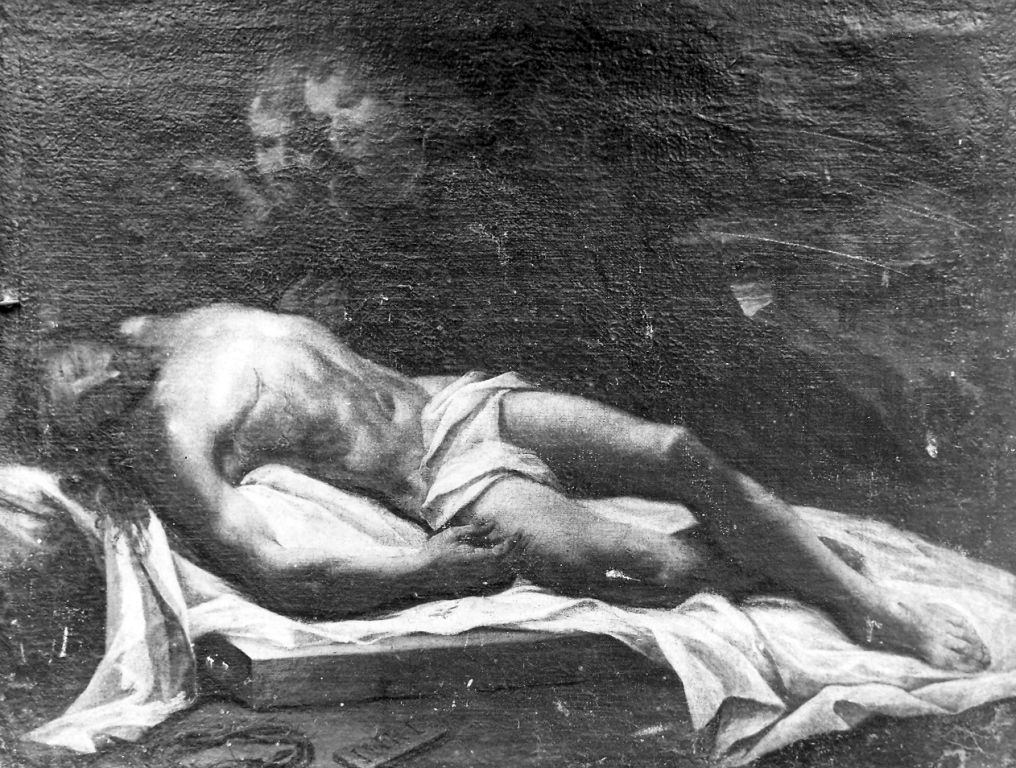 Cristo deposto dalla croce (dipinto) - ambito laziale (sec. XVII)