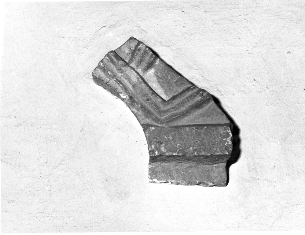 pluteo, frammento - ambito laziale (sec. IX)