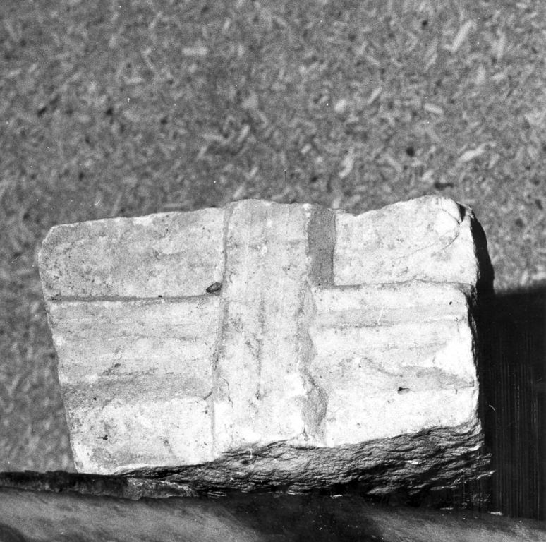 pluteo, frammento - ambito laziale (sec. IX)