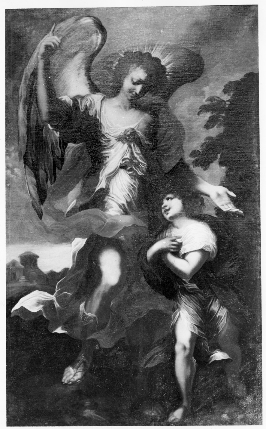 Angelo Custode (dipinto) - ambito genovese (sec. XVII)