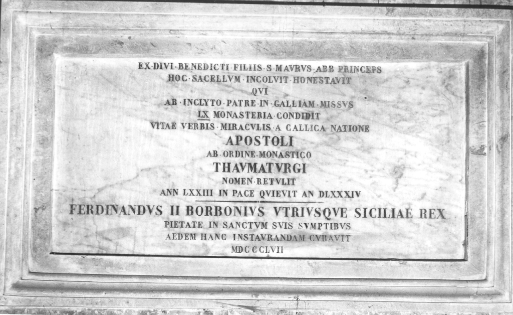 lapide - ambito laziale (sec. XIX)