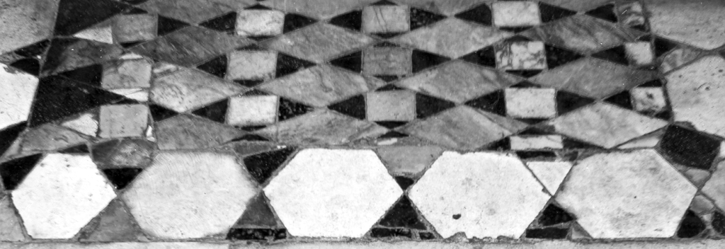 pavimento - ambito laziale (sec. XVI)