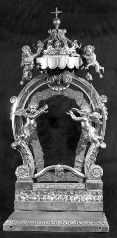 tronetto per esposizione eucaristica - ambito romano (sec. XVIII)