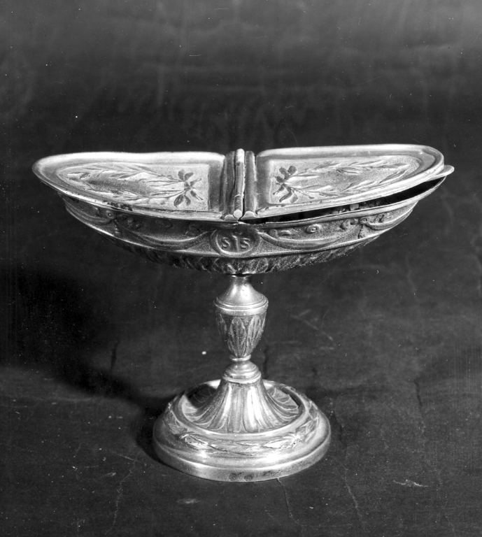 navicella portaincenso - ambito romano (sec. XVIII)