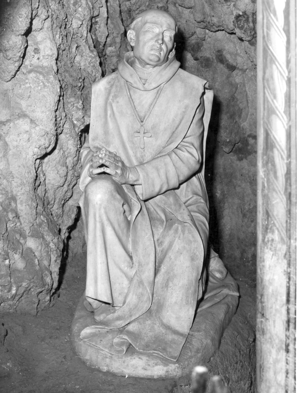 Abate Pietro (statua) - ambito laziale (sec. XIX)