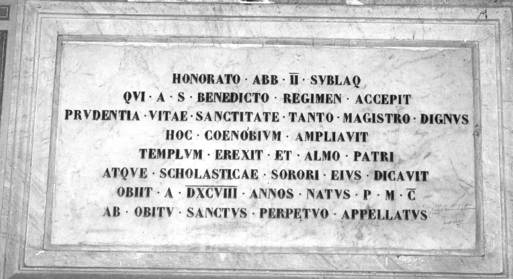 lapide - ambito laziale (sec. XIX)