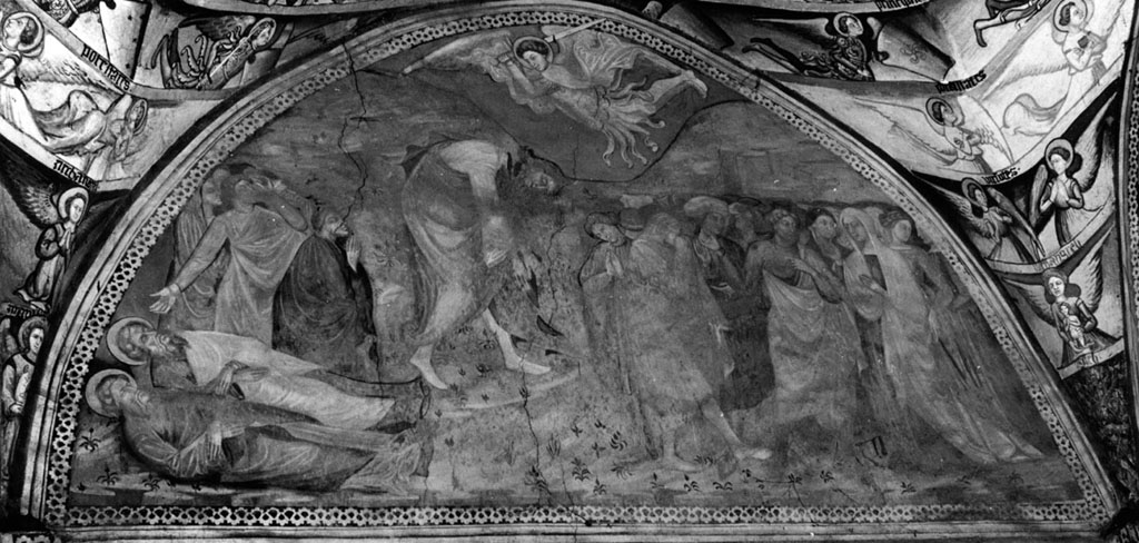 Elia ed Enoch e l'avvento dell'Anticristo (dipinto) - ambito umbro (sec. XV)