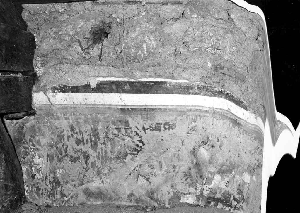 Cristo in gloria con i simboli degli evangelisti (dipinto, frammento) - ambito umbro-marchigiano (sec. XV)