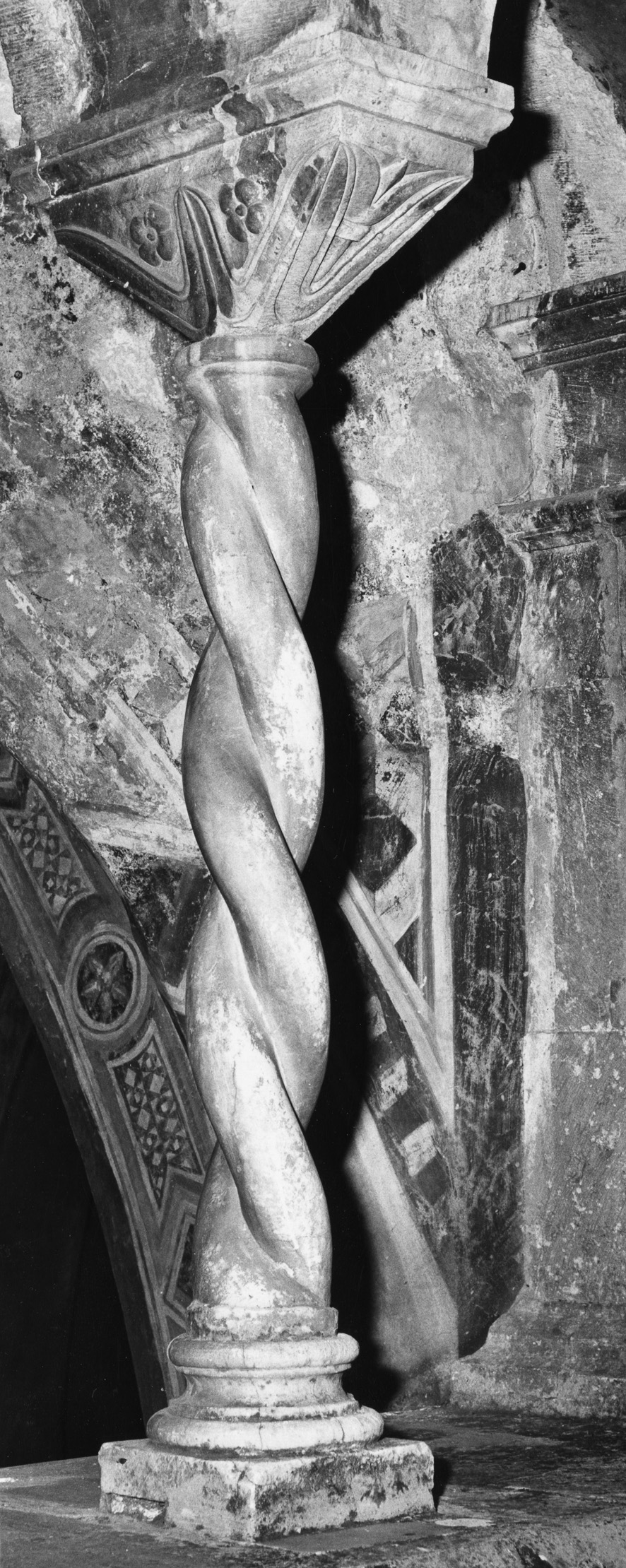 Paesi e castelli posti sotto il dominio dell'Abbazia di Santa Scolastica (dipinto) - scuola romana (sec. XIV)