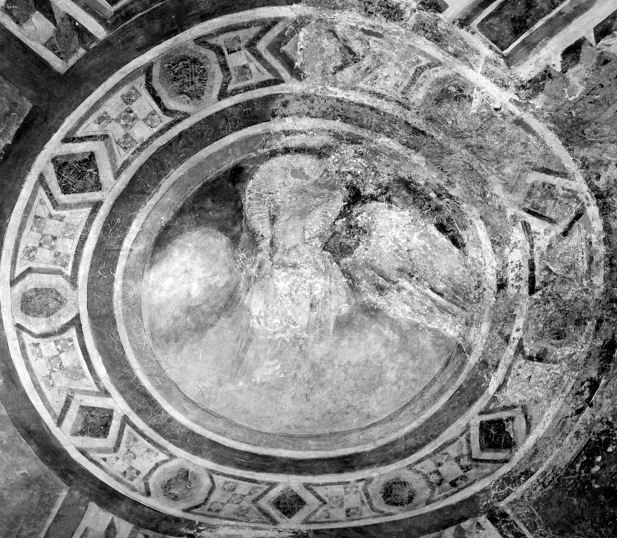 Simbolo di San Giovanni Evangelista: Aquila (dipinto) - scuola romana (sec. XIV)