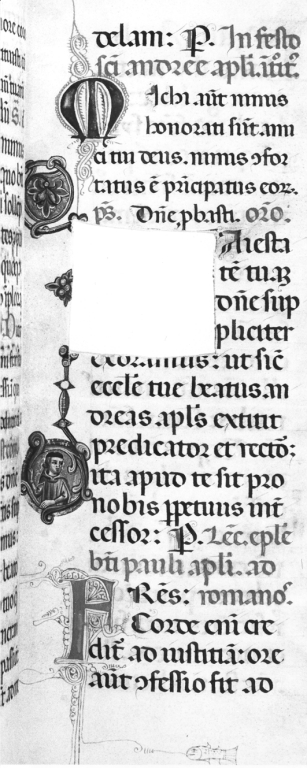 fregio (miniatura, serie) - ambito laziale (sec. XIV)