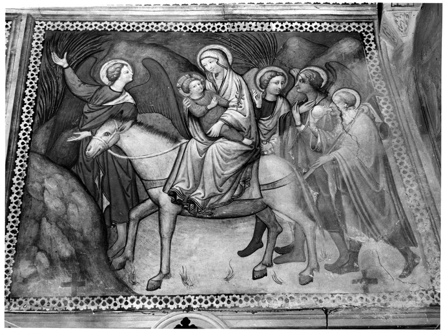 Fuga in Egitto (dipinto) - ambito umbro (sec. XV)