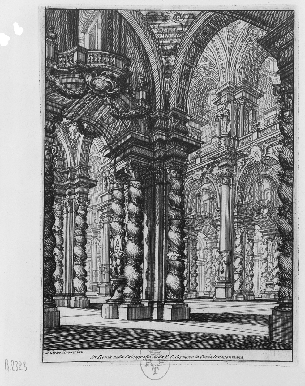 architettura (stampa, serie) di Juvarra Filippo (sec. XVIII)