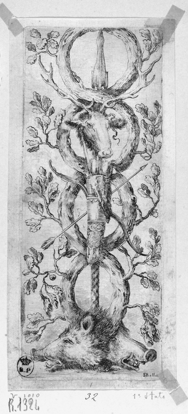 grottesche (stampa, serie) di Della Bella Stefano (sec. XVII)