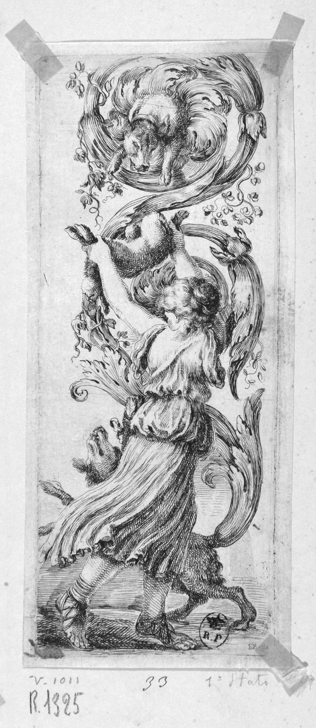 grottesche (stampa, serie) di Della Bella Stefano (sec. XVII)