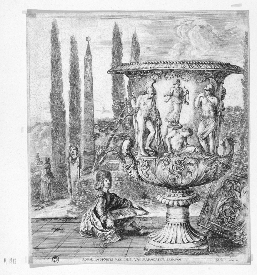 rovine di Roma e campagna romana (stampa, serie) di Della Bella Stefano (sec. XVII)