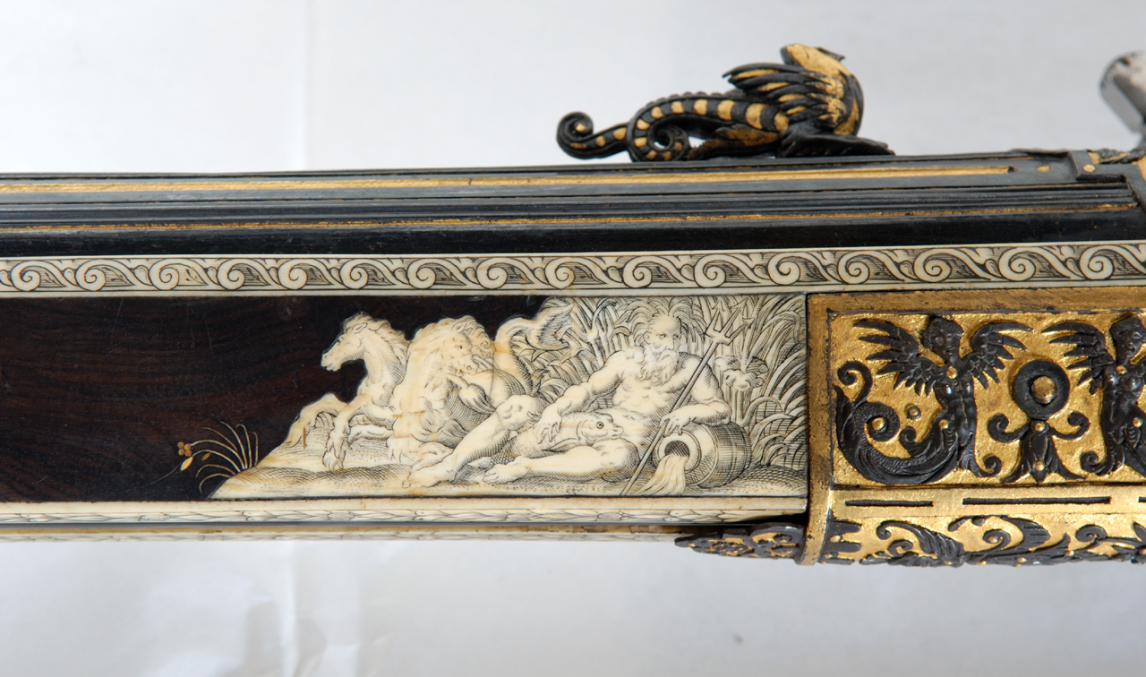 grifone (decorazione) di Sadeler Emanuel (fine/ inizio secc. XVI/ XVII)