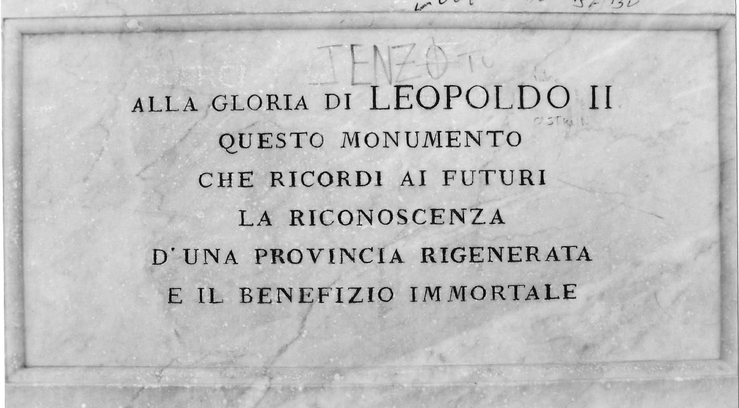 Monumento a Leopoldo II di Lorena (monumento, celebrativo/pubblico) - Grosseto (GR)  <br>Condizioni d'uso: <a class='link-esterno' href='https://docs.italia.it/italia/icdp/icdp-pnd-circolazione-riuso-docs/it/v1.0-giugno-2022/testo-etichetta-BCS.html' target='_bcs'>Beni Culturali Standard (BCS)</a>