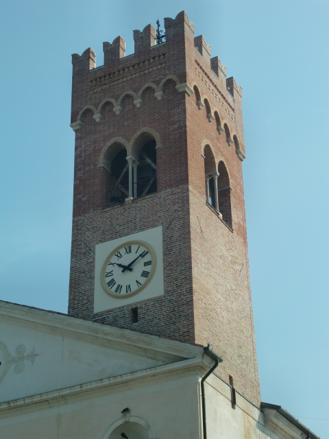 campanile della Chiesa di Santa Maria Maddalena (campanile) - Volpago del Montello (TV) 