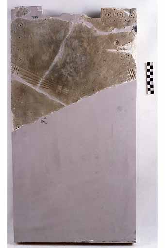 STELE/frammento, Nava, tipo II - produzione daunia (secc. VII/ VI a.C)