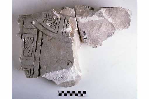 STELE/frammento, Nava, tipo V A - produzione daunia (secc. VI/ V a.C)