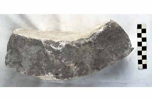 ELEMENTO DISCOIDALE/frammento - produzione daunia (secc. IX/ VI a.C)