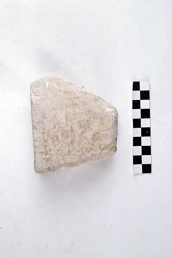 STELE/frammento - produzione daunia (secc. VII/ V a.C)