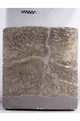 STELE/frammento, Nava, tipo I - produzione daunia (secc. VII/ VI a.C)