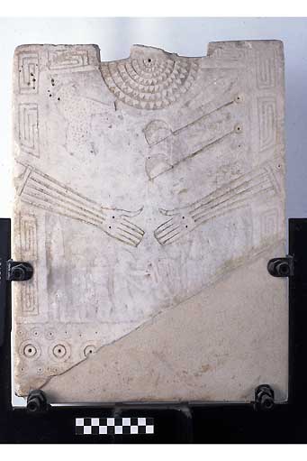 STELE, Nava, tipo II-III - produzione daunia (secc. VII/ VI a.C)