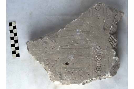 STELE/frammento, Nava, tipo II - produzione daunia (secc. VII/ VI a.C)