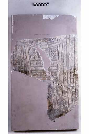 STELE/frammento, Nava, tipo V B - produzione daunia (secc. VI/ V a.C)