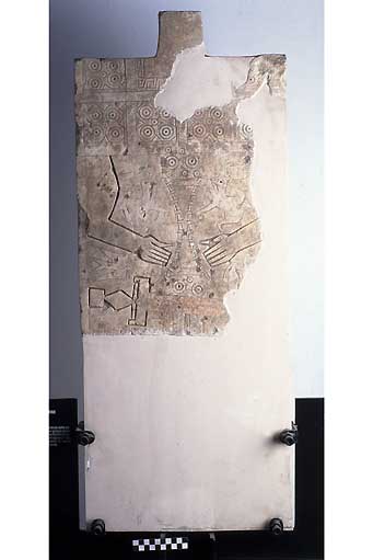 STELE, Nava, tipo II - produzione daunia (secc. VII/ VI a.C)
