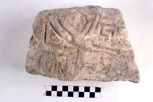 STELE/frammento, Nava, tipo V A - produzione daunia (secc. VII/ V a.C)