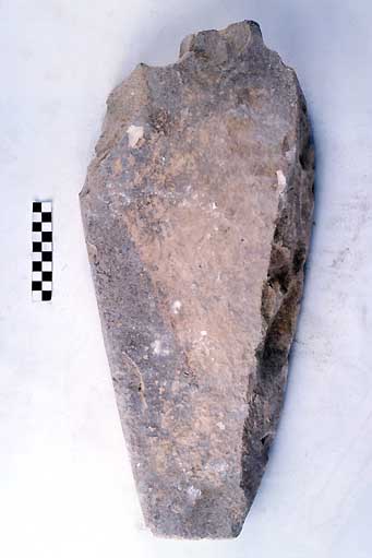 STELE, Nava, tipo V A - produzione daunia (secc. VI/ V a.C)