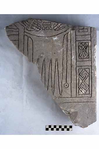 STELE, Nava, tipo IV - produzione daunia (secc. VI/ V a.C)