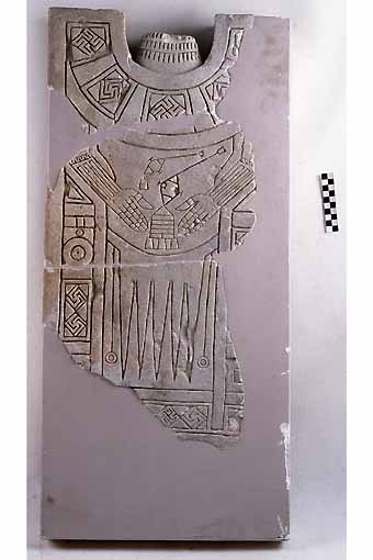 STELE, Nava, tipo IV - produzione daunia (secc. VI/ V a.C)