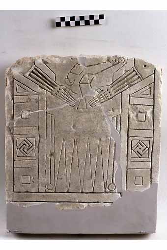 STELE, Nava, tipo IV - produzione daunia (secc. VI/ V a.C)