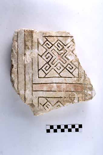 STELE/frammento - produzione daunia (sec. VII a.C)