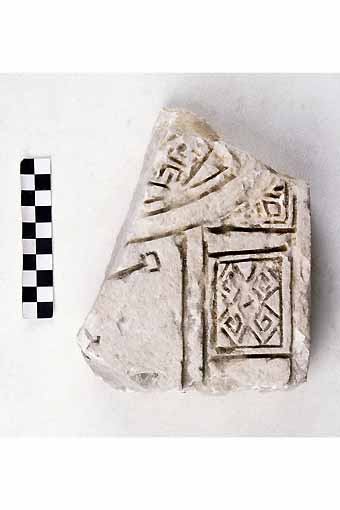 STELE/frammento, Nava, tipo V A - produzione daunia (secc. VI/ V a.C)