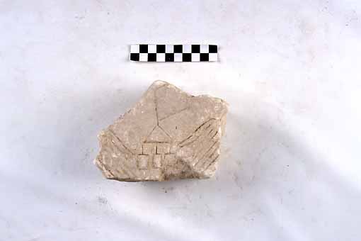 STELE/frammento, Nava, tipo IV - produzione daunia (secc. VI/ V a.C)